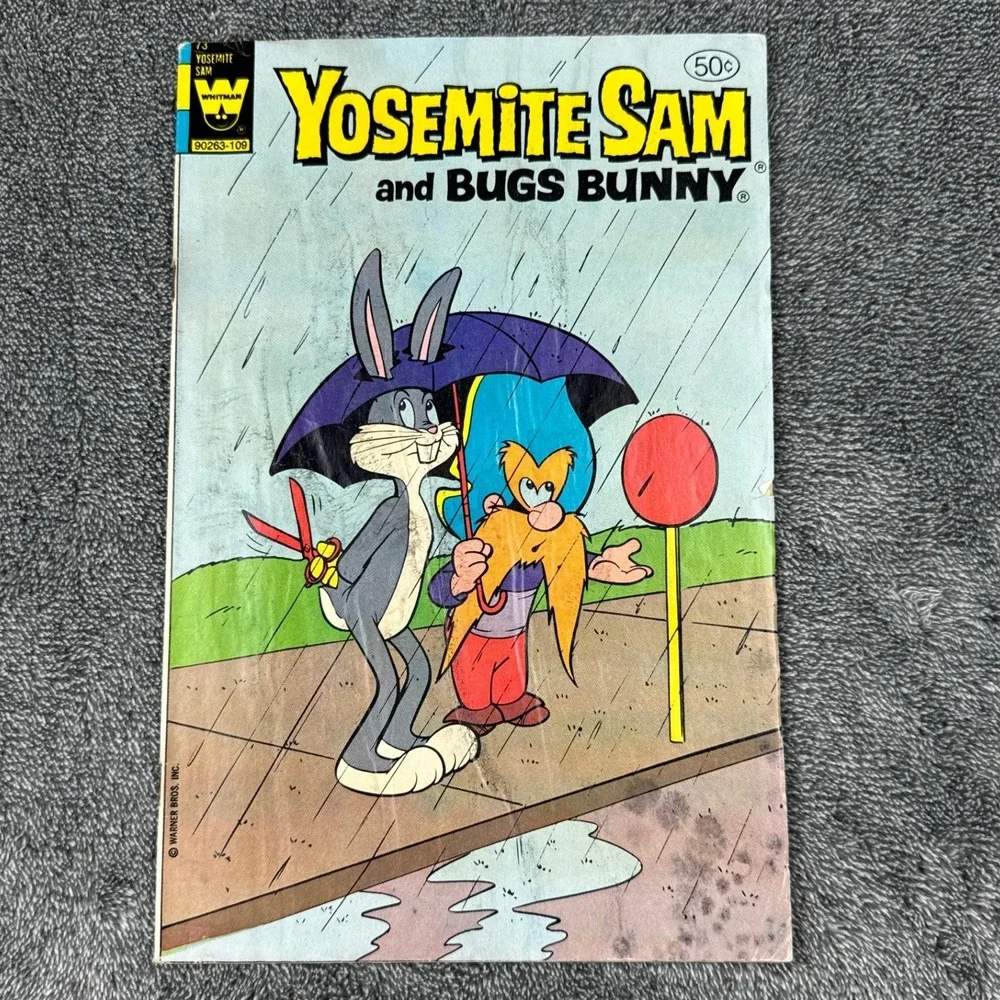 Yosemite Sam and Bugs Bunny Whitman Comic Book 73 90263-109 Vintage 1981‎ 50c